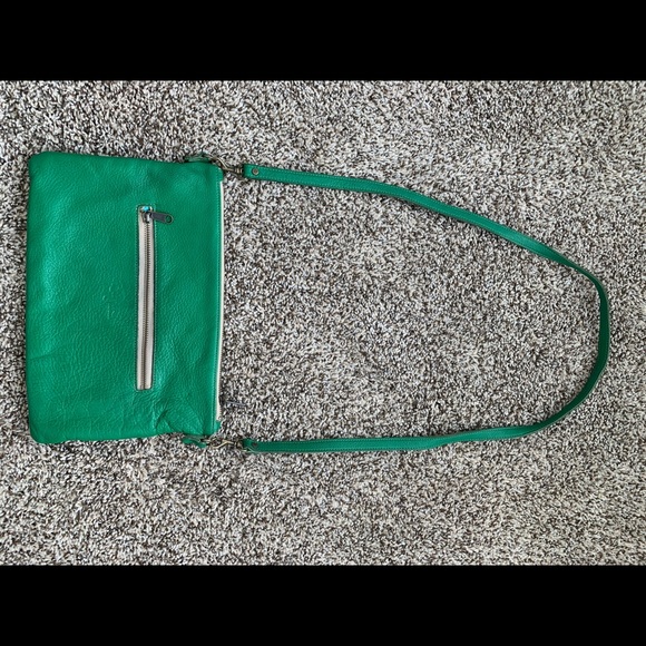 One of a kind real leather crossbody purse - Picture 2 of 5
